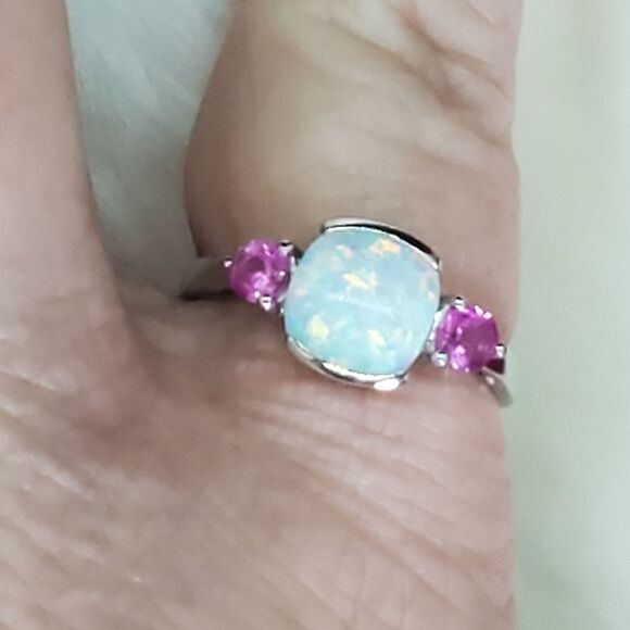 Opal Ring and Necklace - Picture 11 of 16